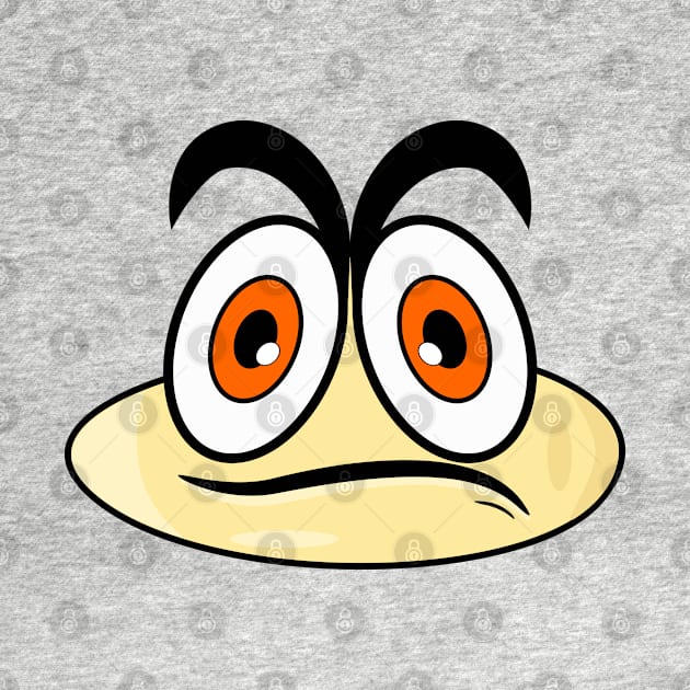 Sad Funny Face Cartoon Emoji by AllFunnyFaces